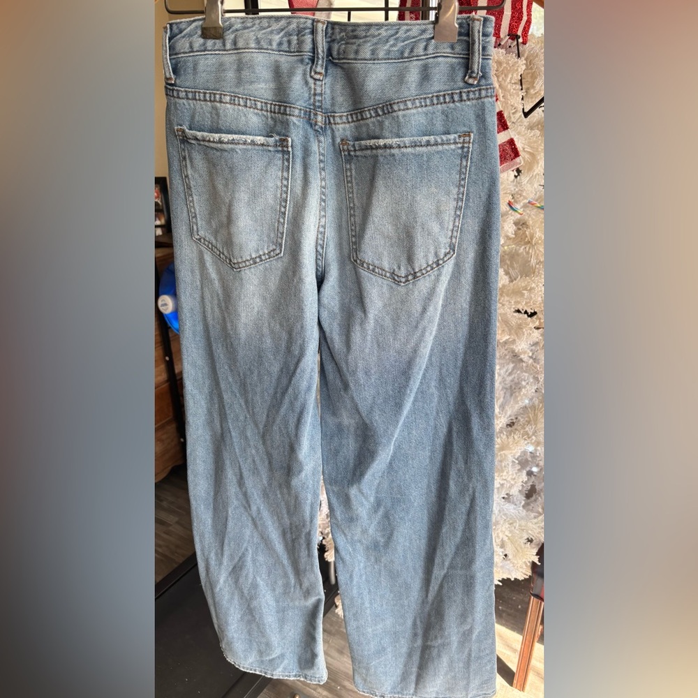 S.O.N.G. Jeans 0/24 100% Cotton waist 14 Length 29 - Picture 3 of 3